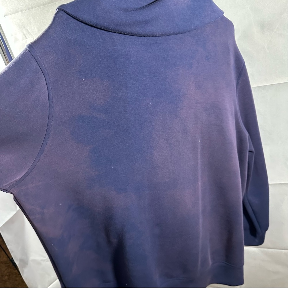 Rae Mode - Modal Lounge Full Zip Jacket - Smoky Navy - 2x (18-22) - - Picture 6 of 10